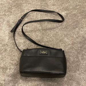 Black Kate Spade Cross Body Purse
